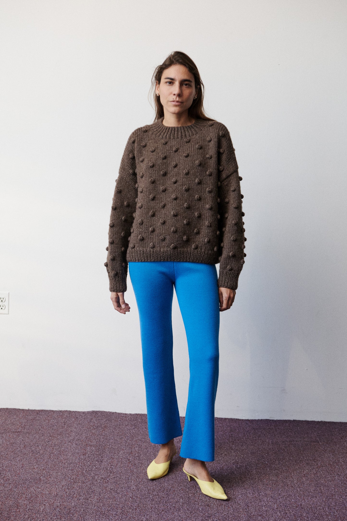 Puff Popcorn Sweater