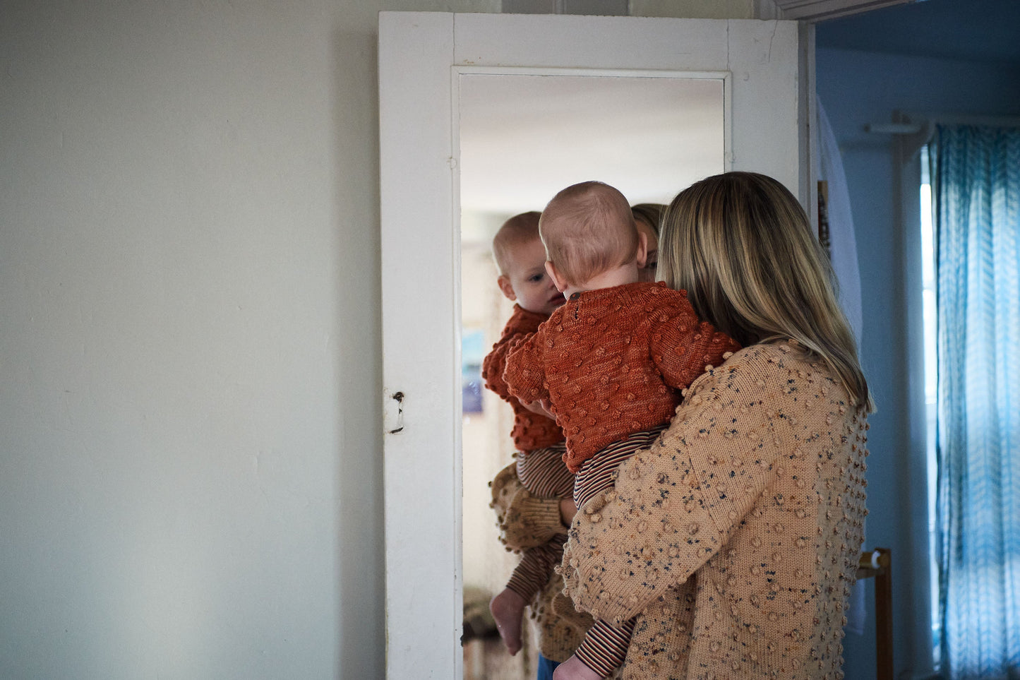 Layette Popcorn Sweater