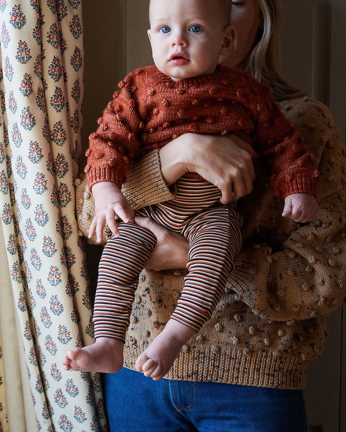 Layette Popcorn Sweater