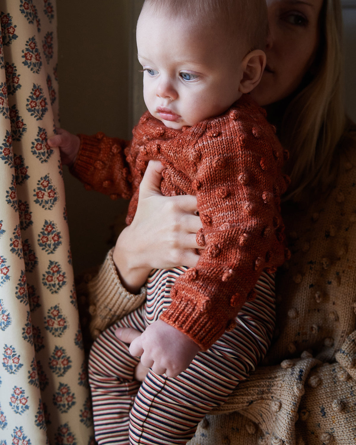 Layette Popcorn Sweater