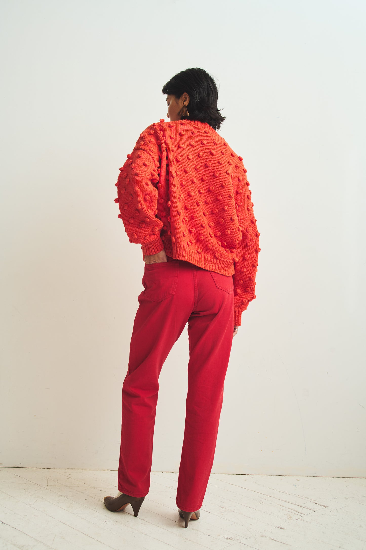 Puff Popcorn Sweater