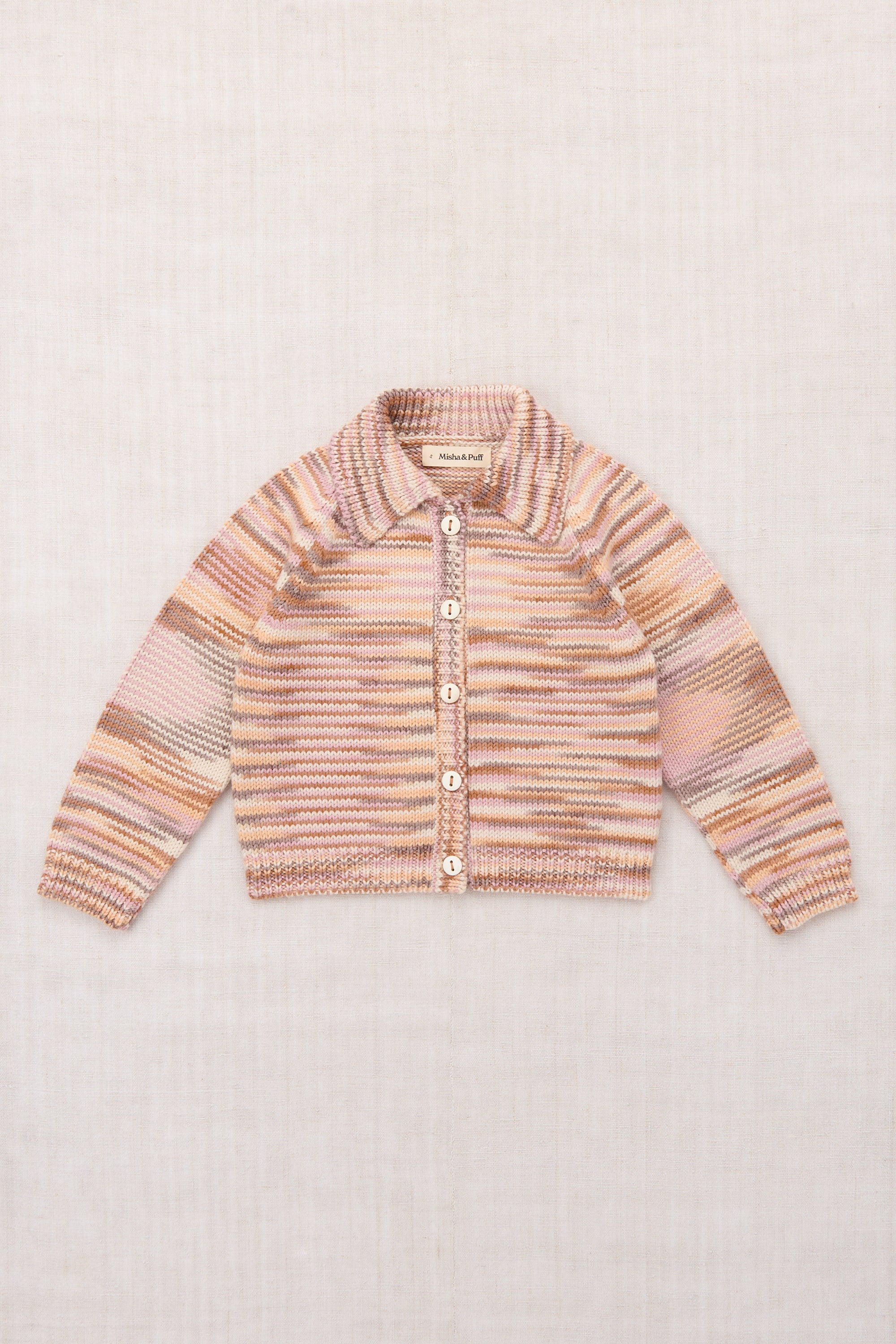 Motley Cardigan – Misha & Puff