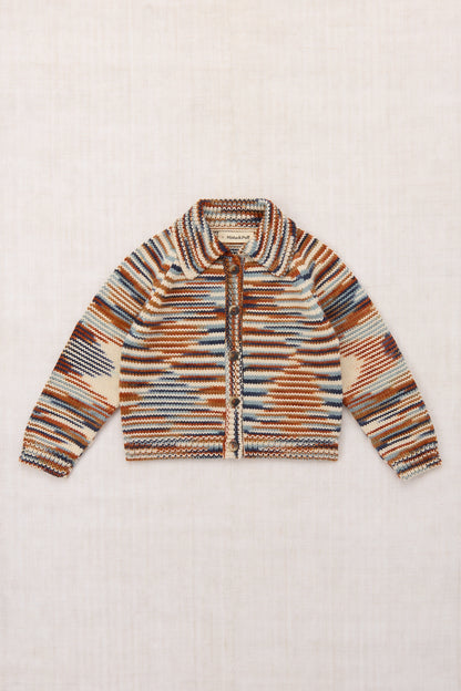 Motley Cardigan - Neriage Space Dye