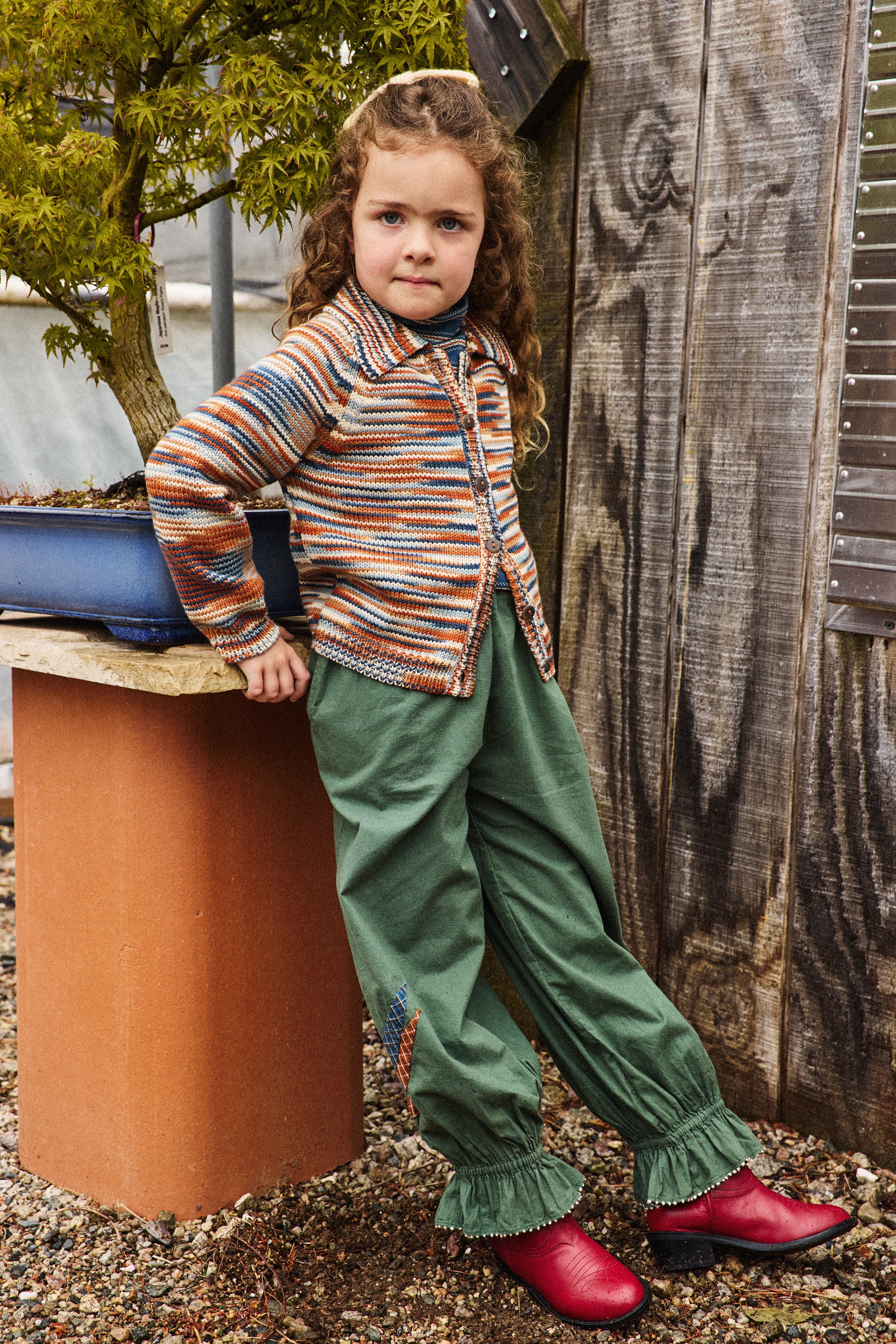 Misha & Puff スケポン Faded Space Dye 5-6y Motley Cardigan – Misha & Puff
