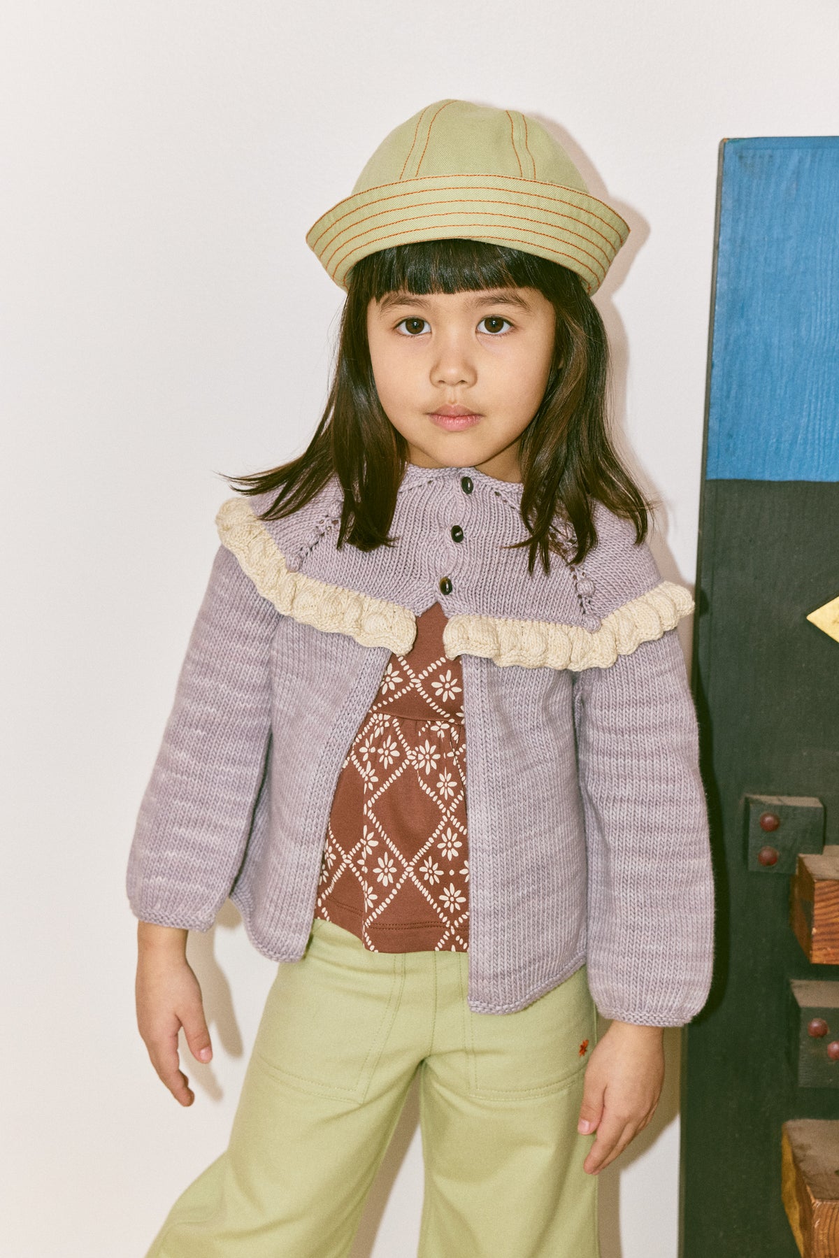 Ruffle Cardigan – Misha & Puff