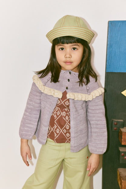 Ruffle Cardigan