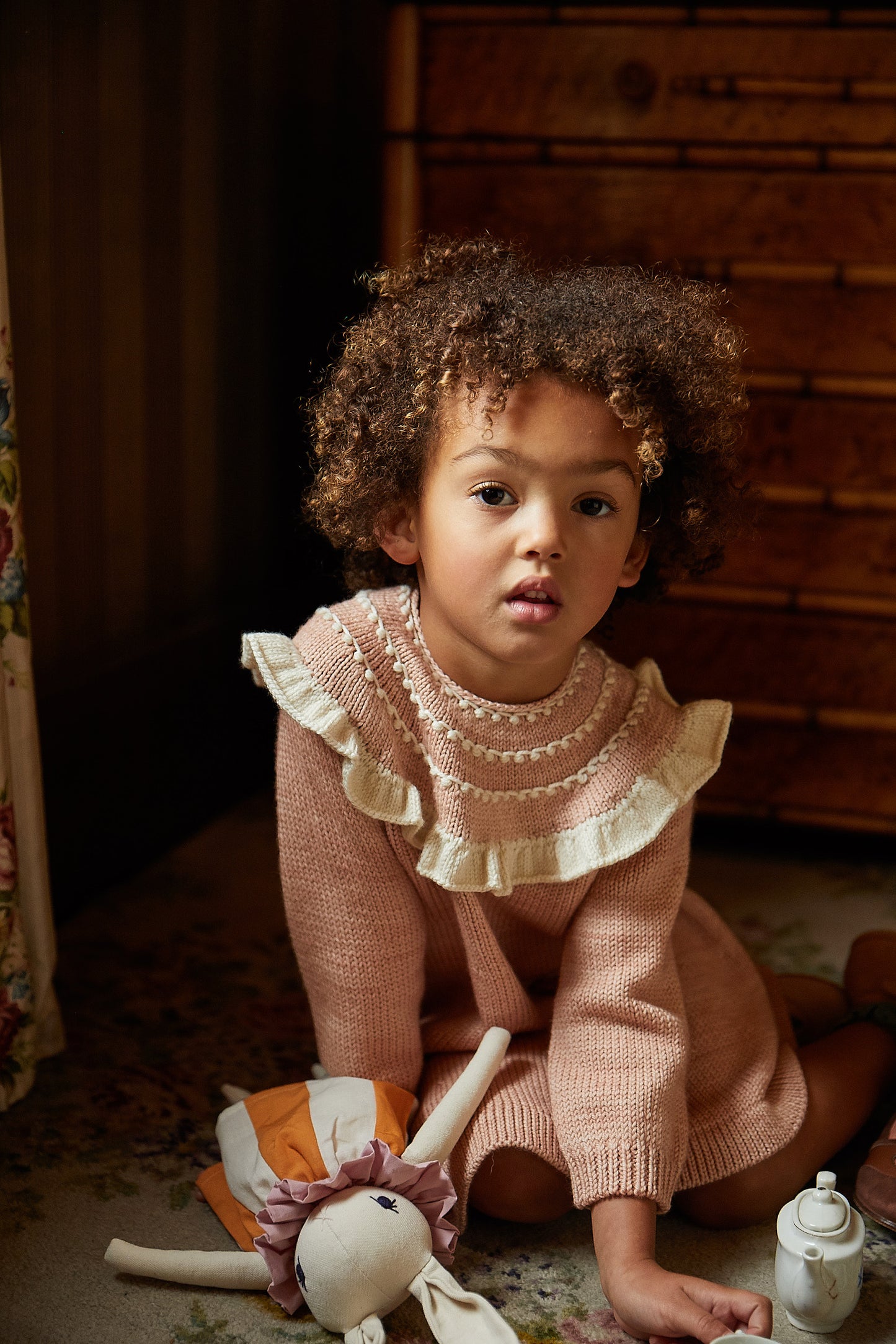 String of Bobbles Dress