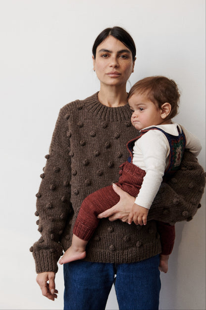 Puff Popcorn Sweater