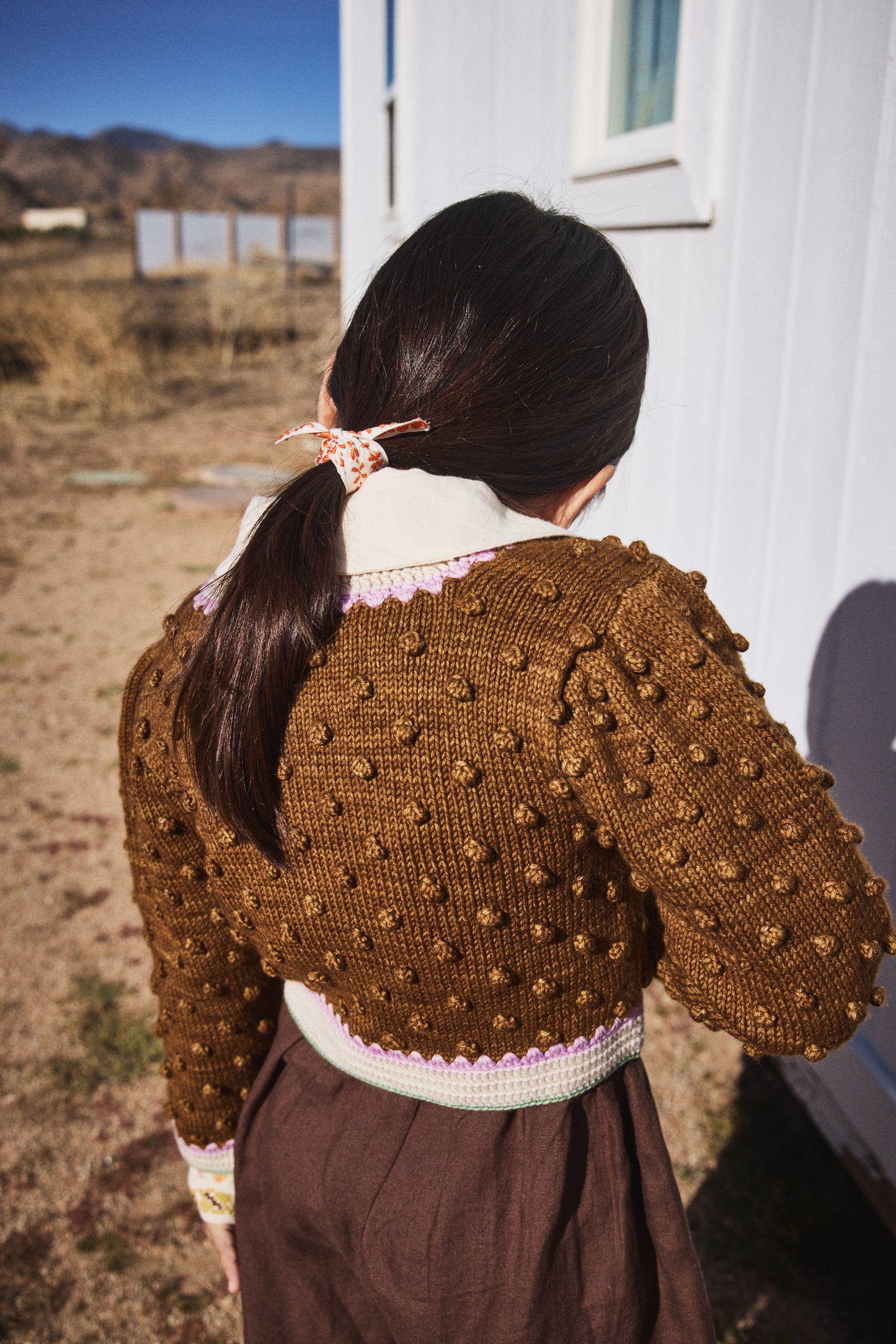 Posy Popcorn Cardigan