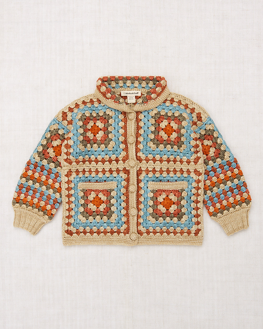 Crochet Big Square Jacket