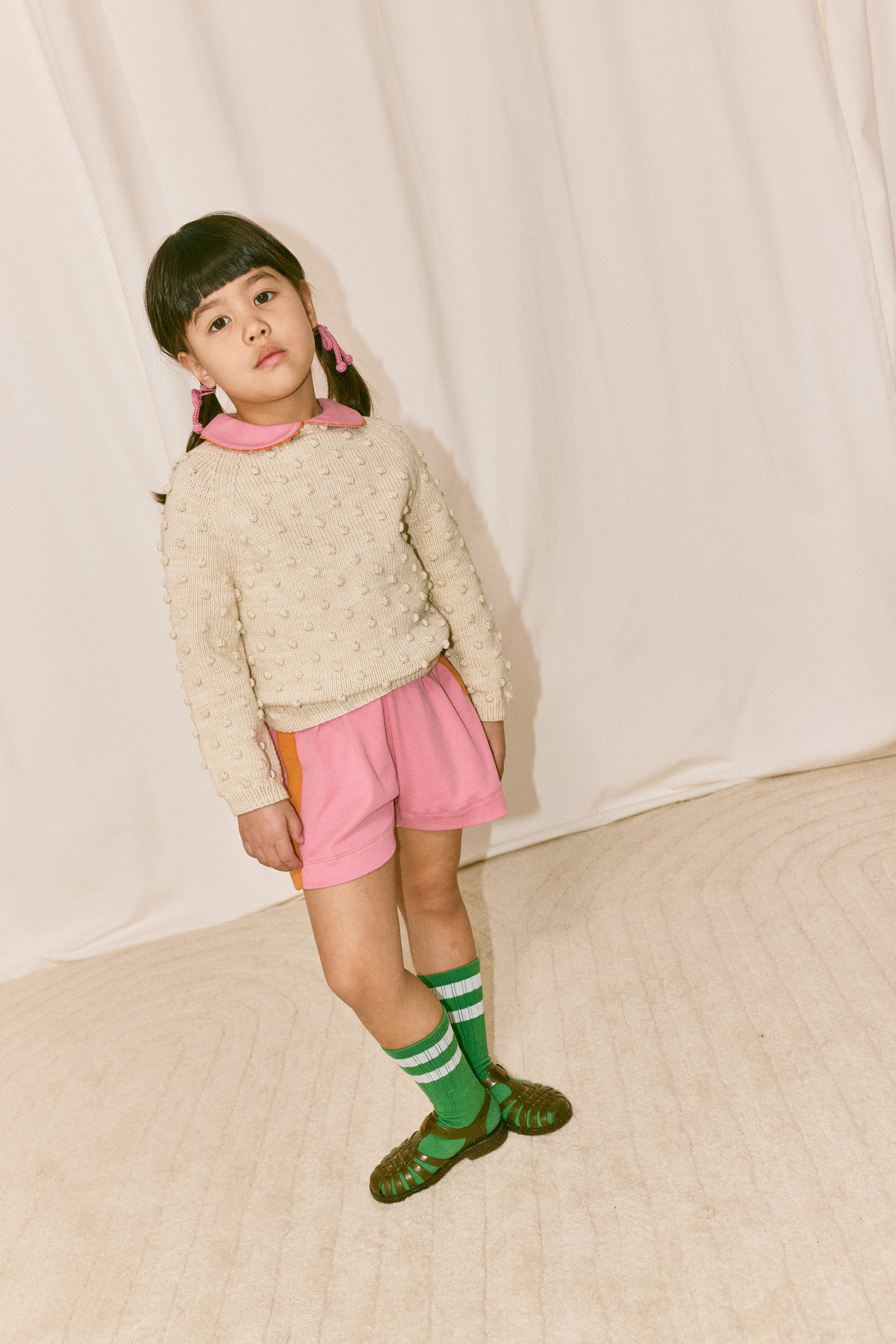 Summer Popcorn Sweater – Misha & Puff