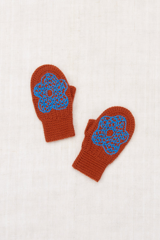 Blomma Crochet Mittens