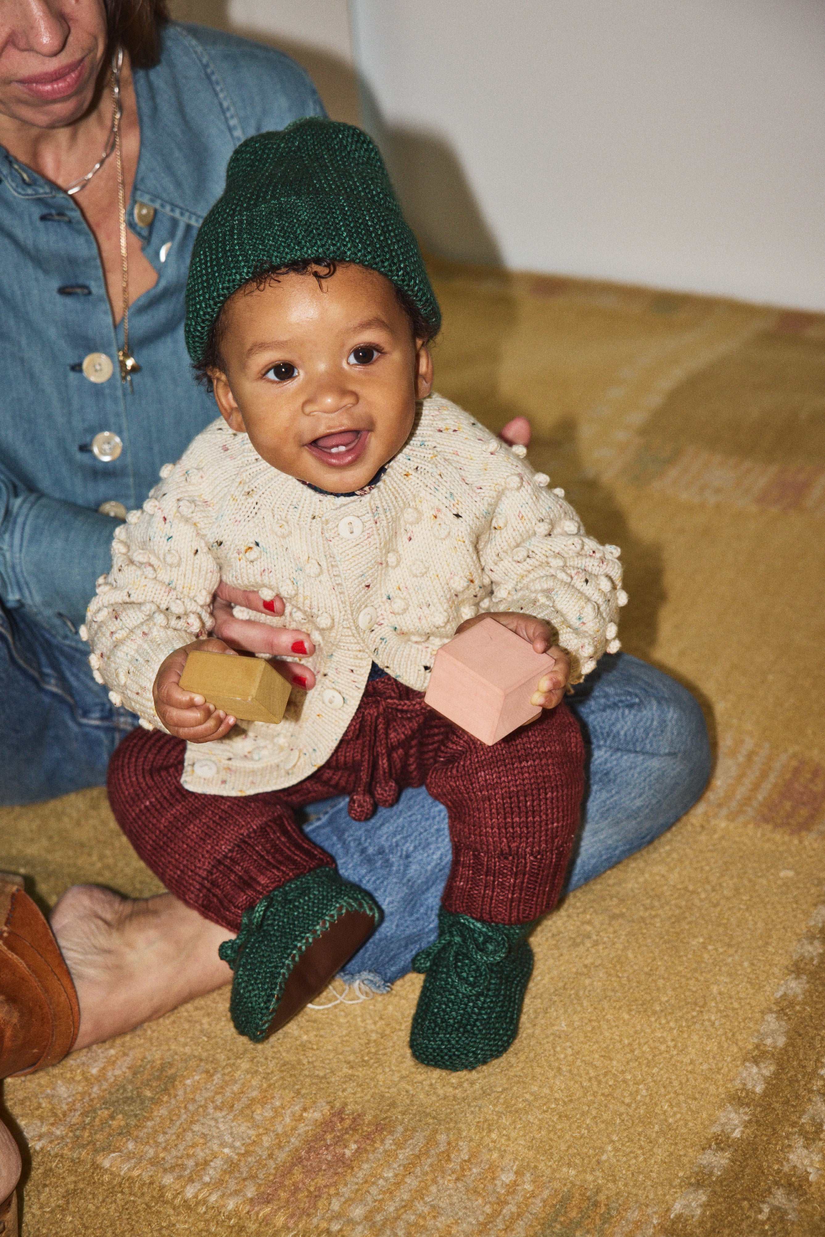 帽子 Misha&Puff Garter hat 2-4y Henna Misha & Puff Garter hat in nutmeg (2-4 years) |… | Noihsaf Bazaar