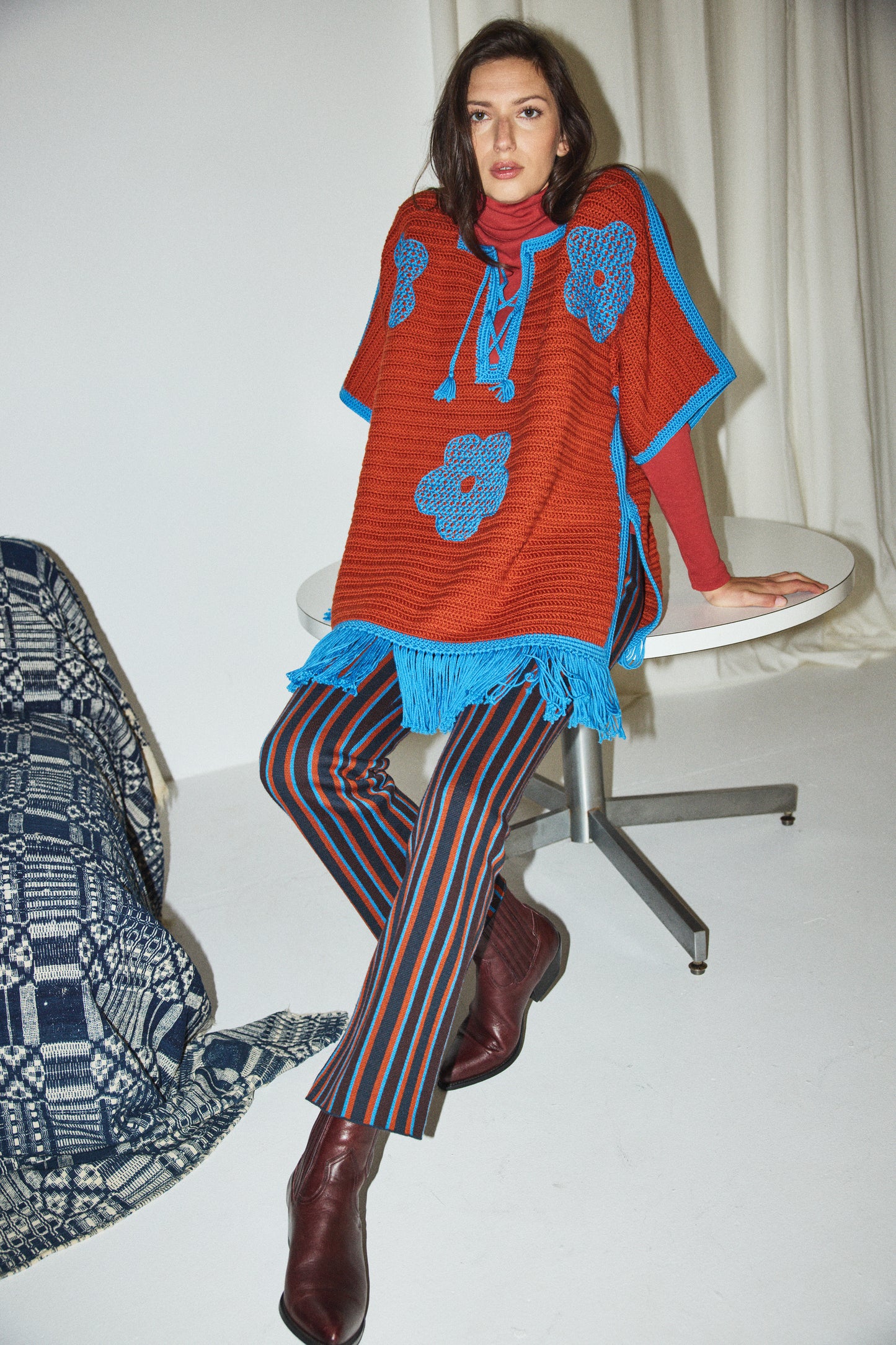 Blomma Crochet Fringe Tunic