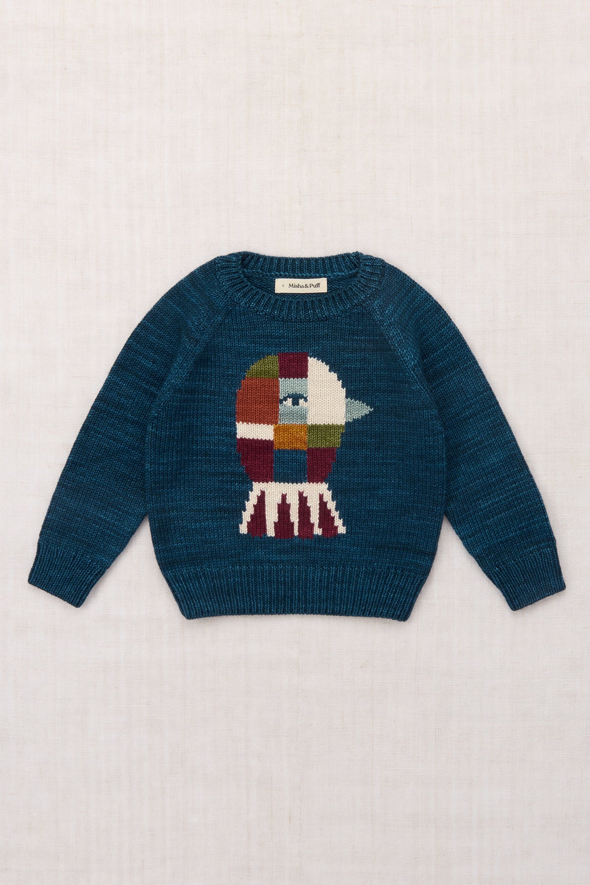 Oiseau Sweater - Marine Blue