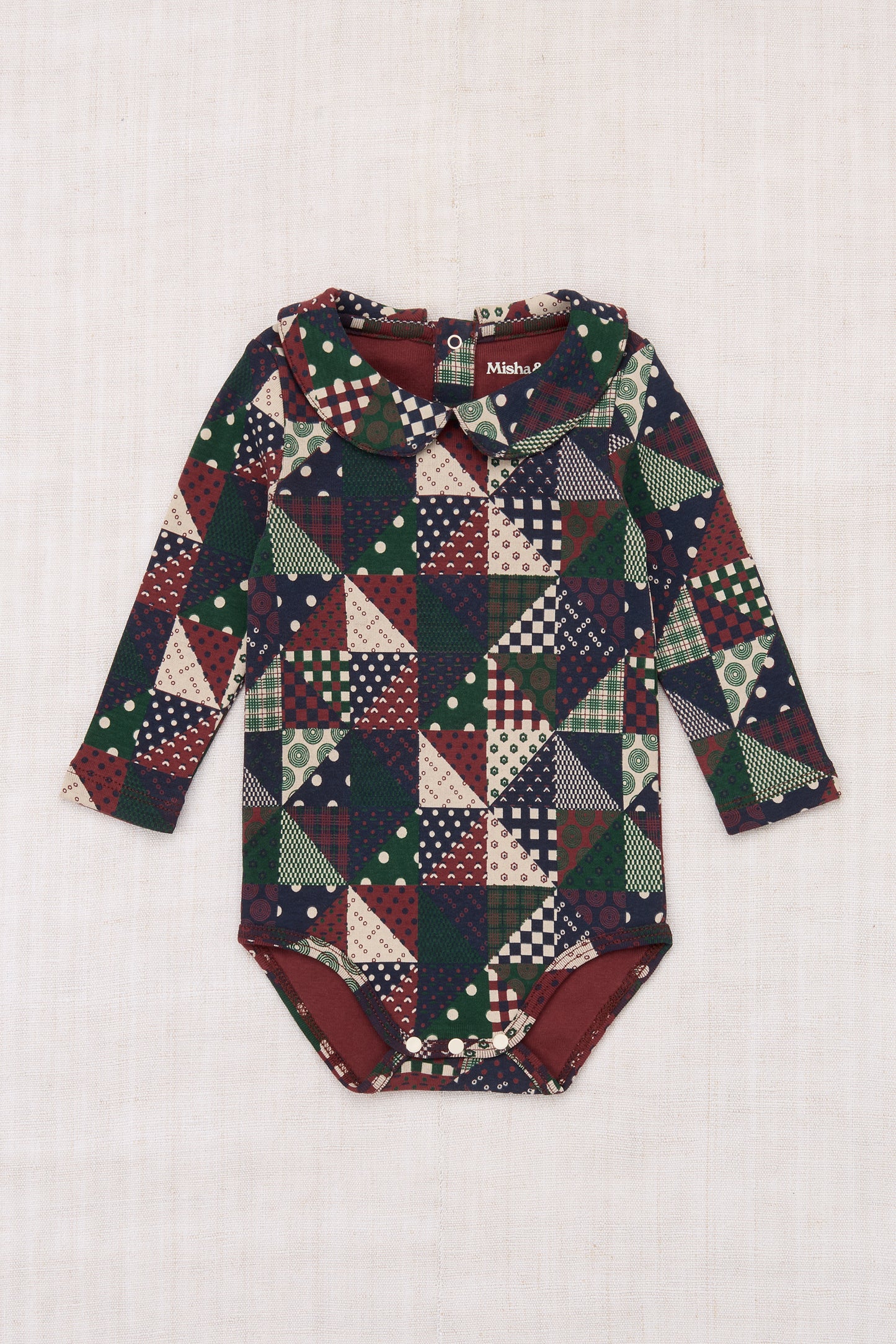 Baby Petit Collar Onesie