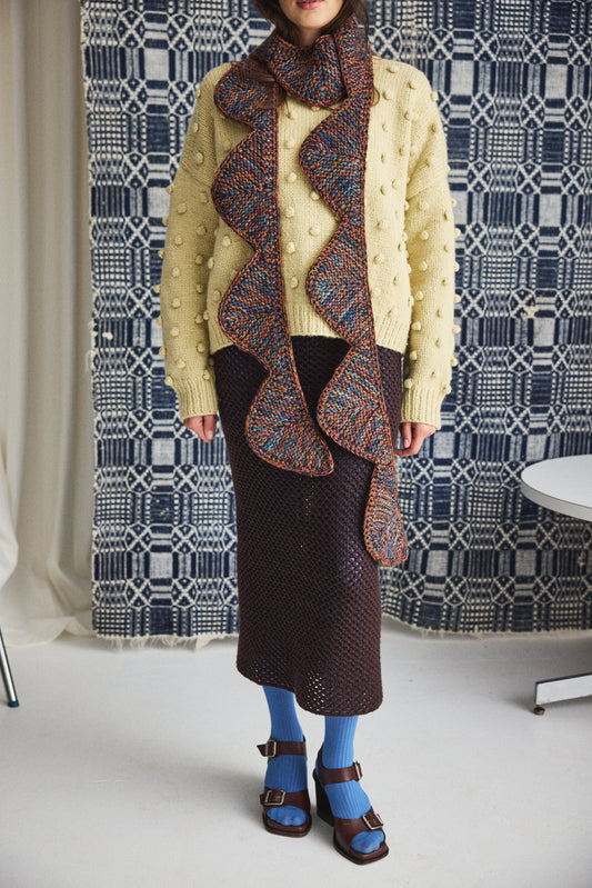 Big Scallop Scarf