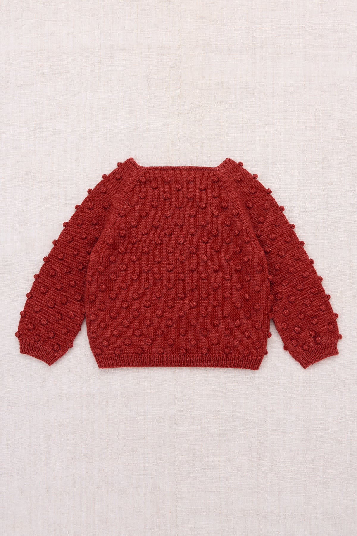 Original Popcorn Sweater - Garnet