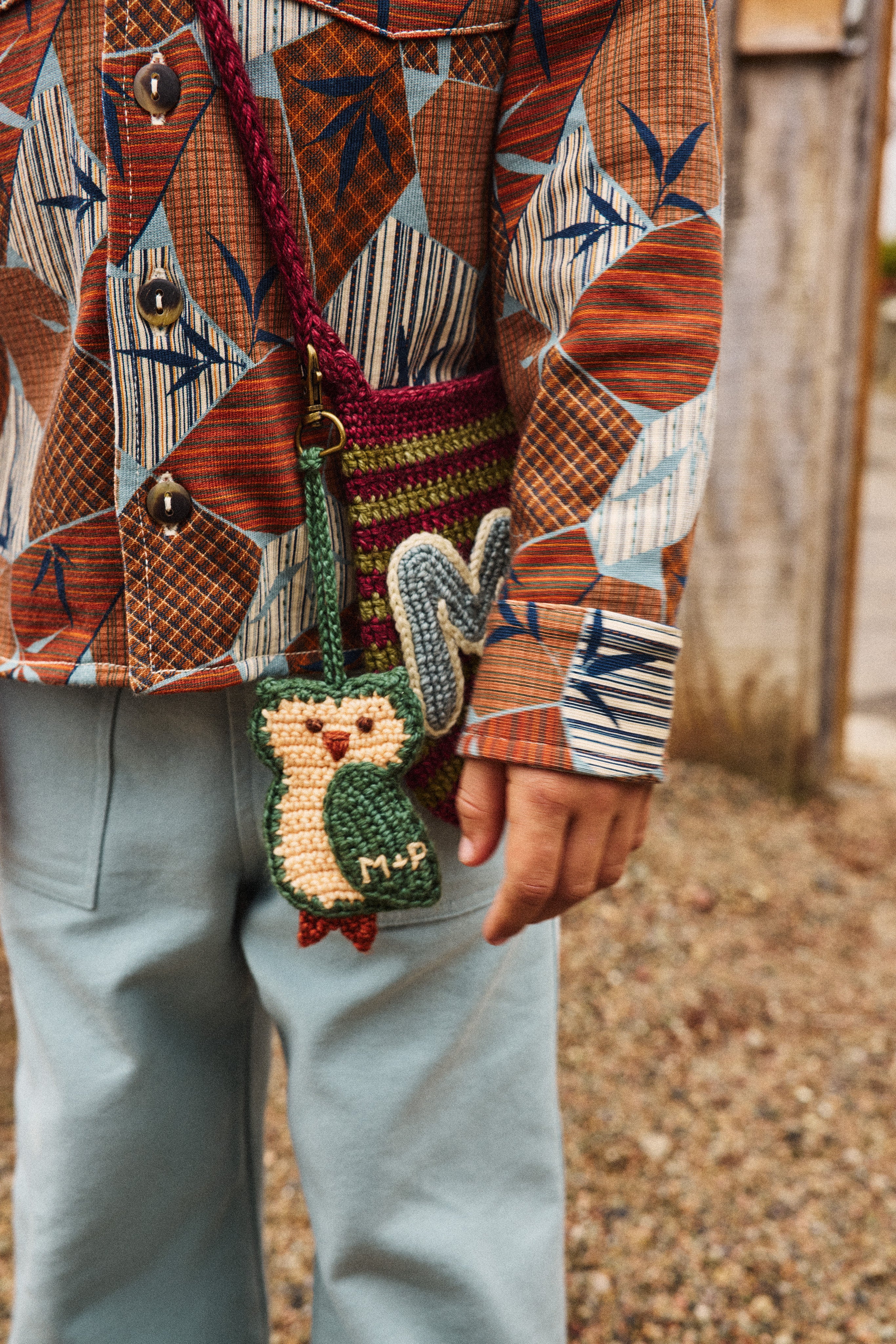 Owl Bag Charm – Misha & Puff