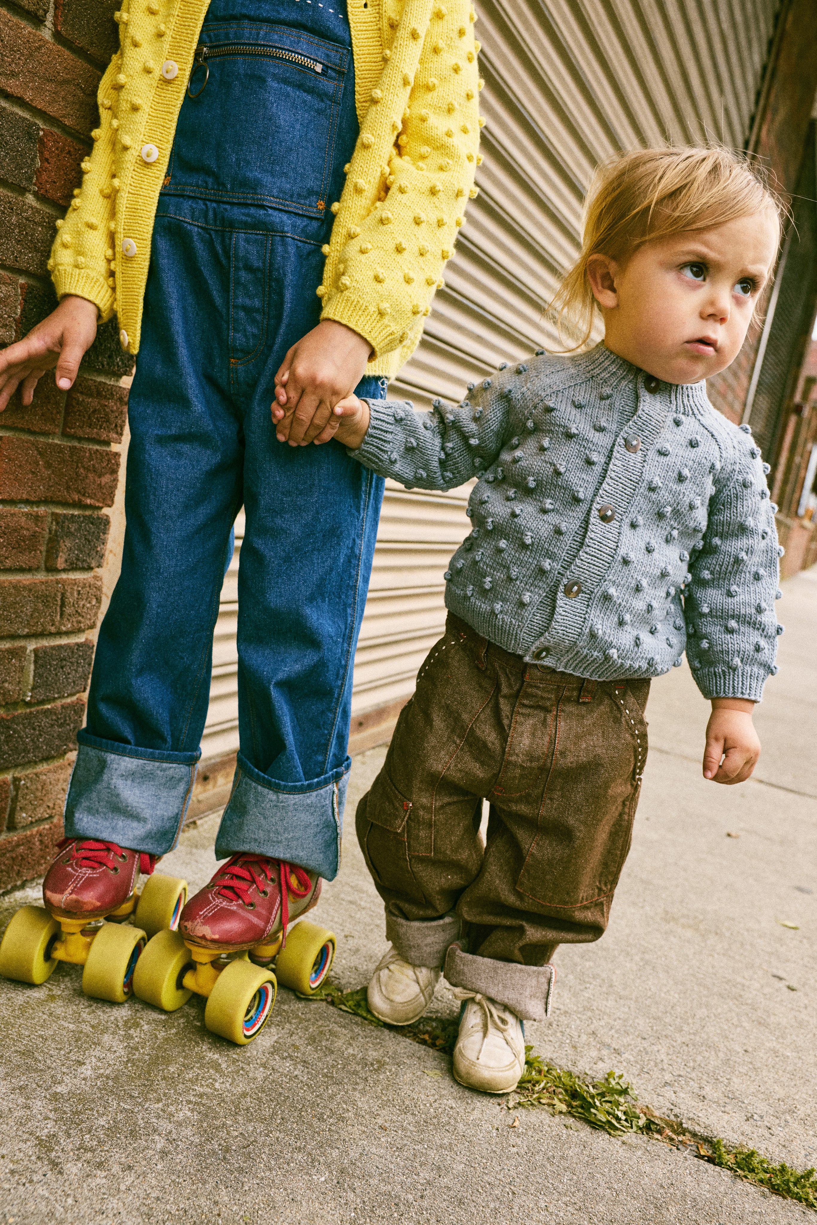 Baby Popcorn Cardigan – Misha & Puff