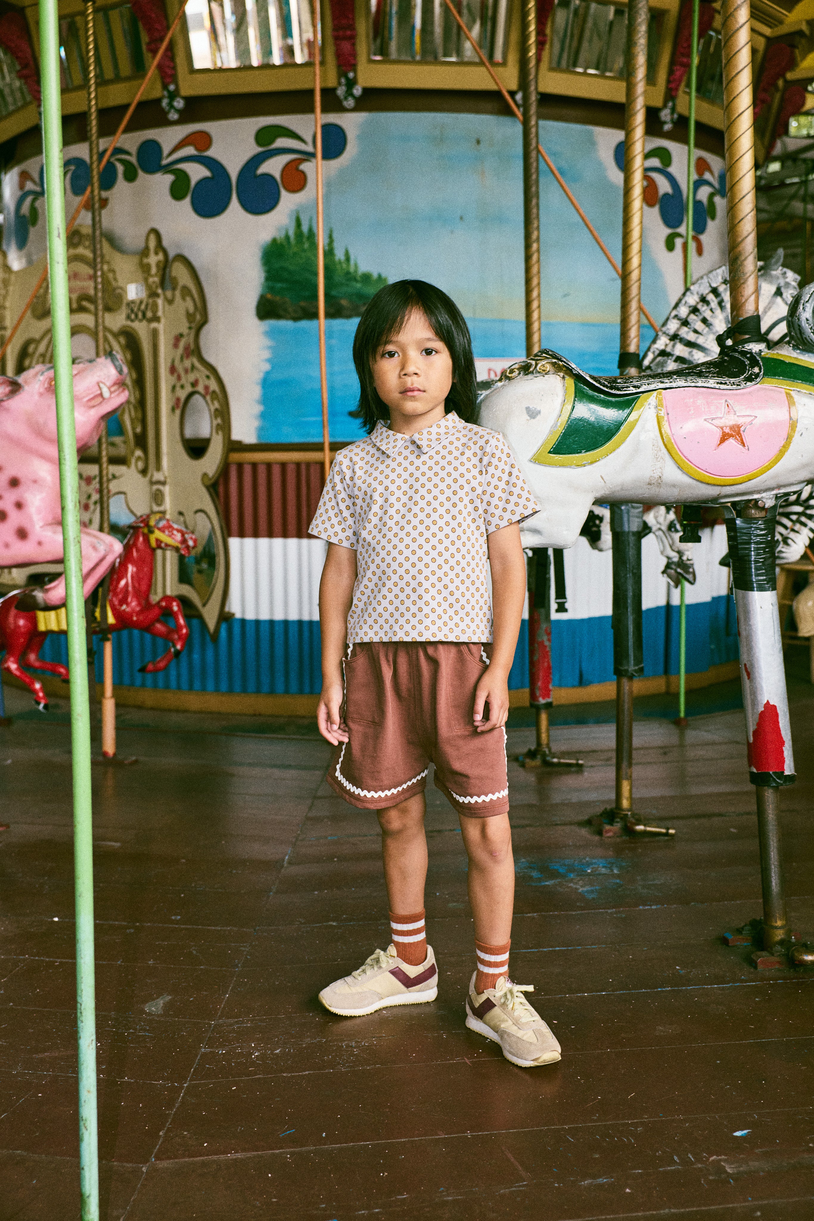 Rickrack Camp Short – Misha & Puff