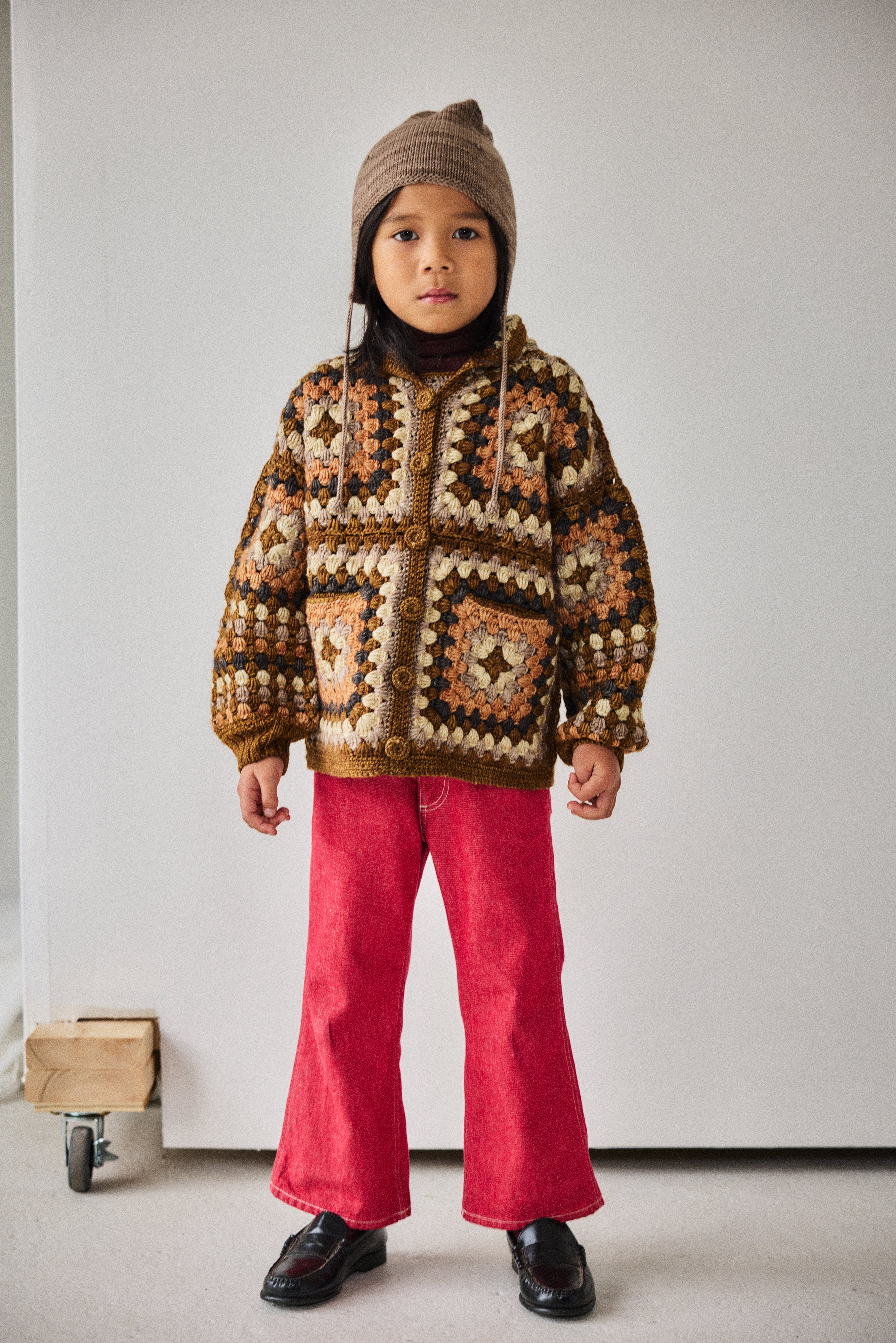 Crochet Big Square Jacket – Misha & Puff