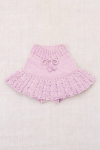 Eyelet Popcorn Skating Skirt