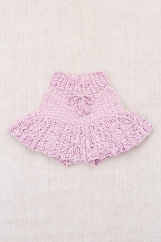 Eyelet Popcorn Skating Skirt