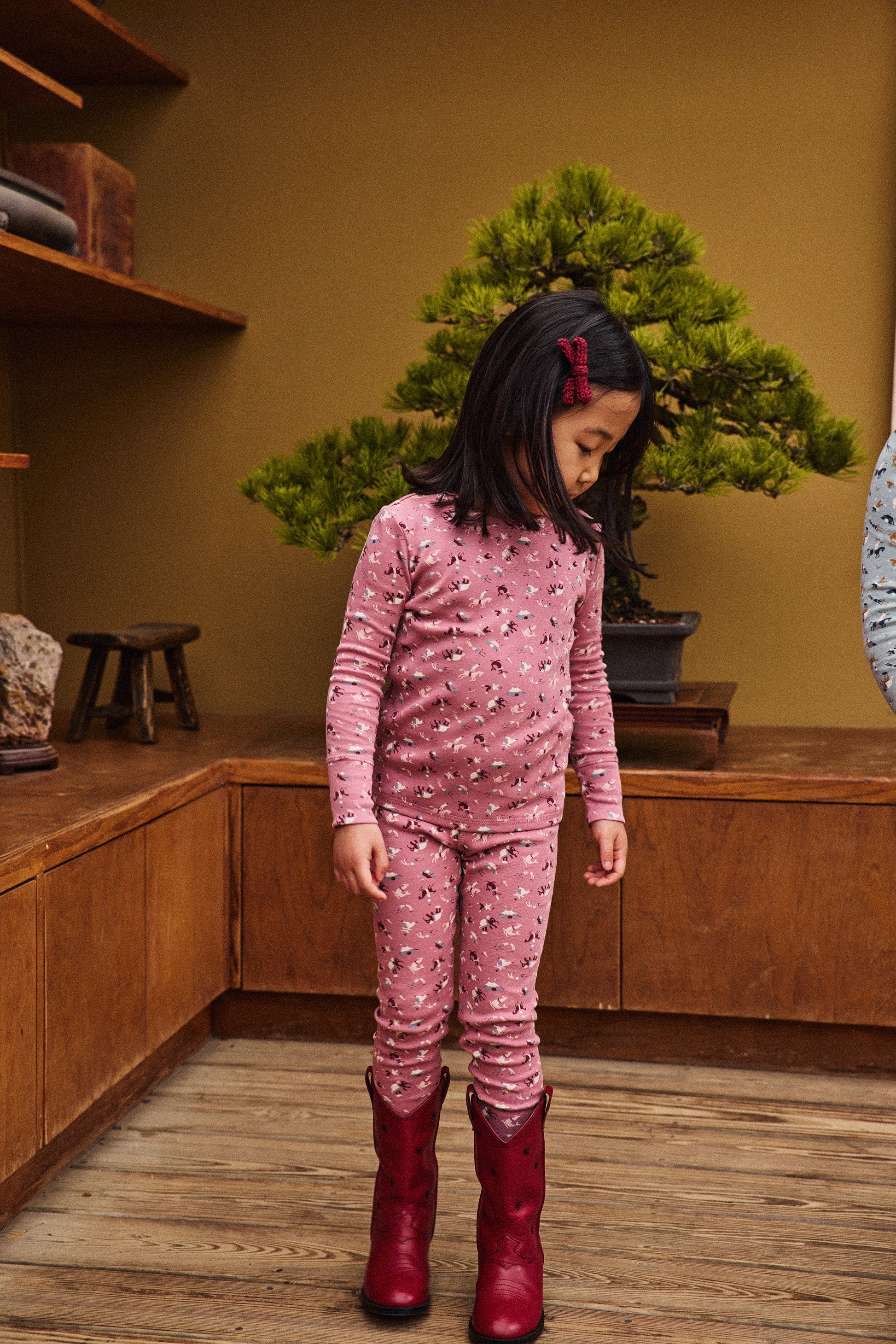 Pajama Set - Antique Rose Circus