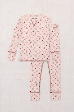 Pajama Set - Candyfloss Cat & Mouse