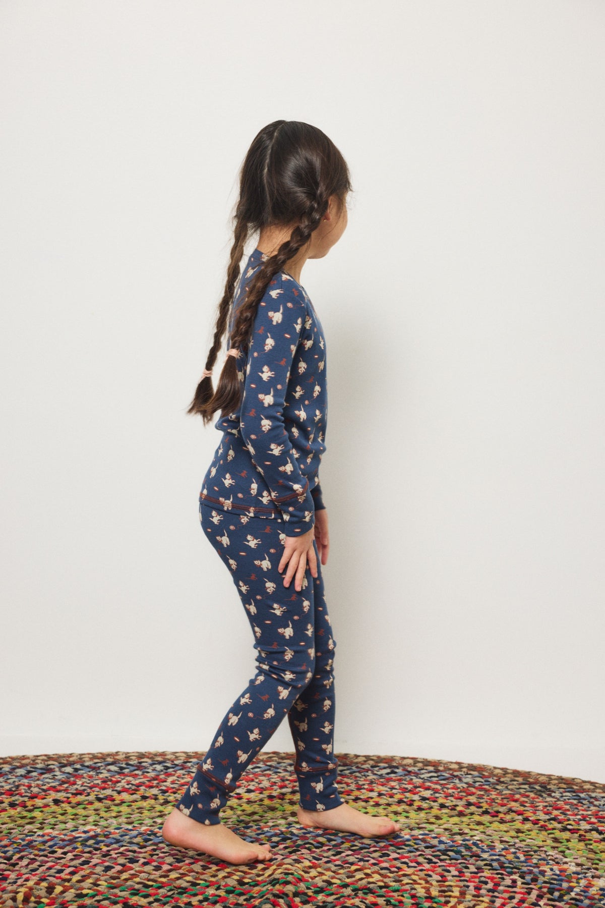 Pajama Set - Moonlight Cat & Mouse