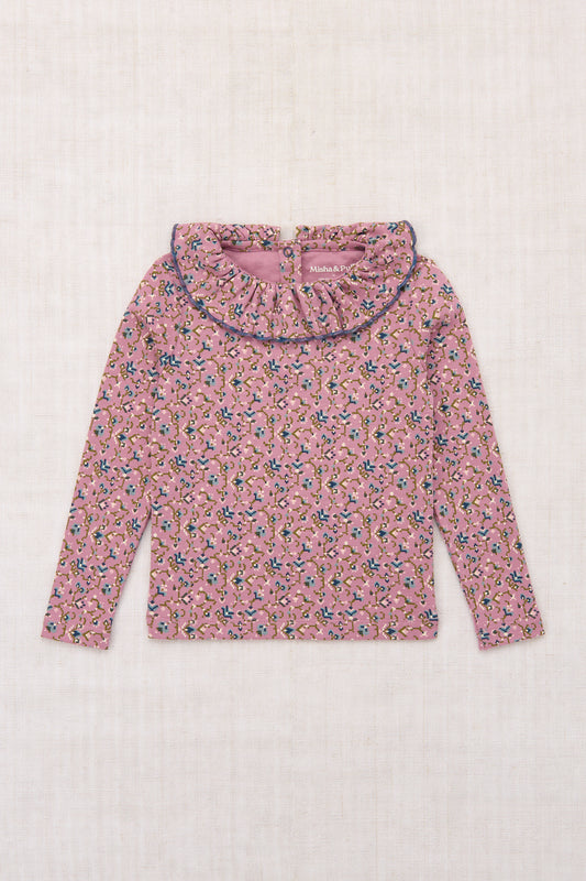 Paloma Top - Antique Rose Millefleurs