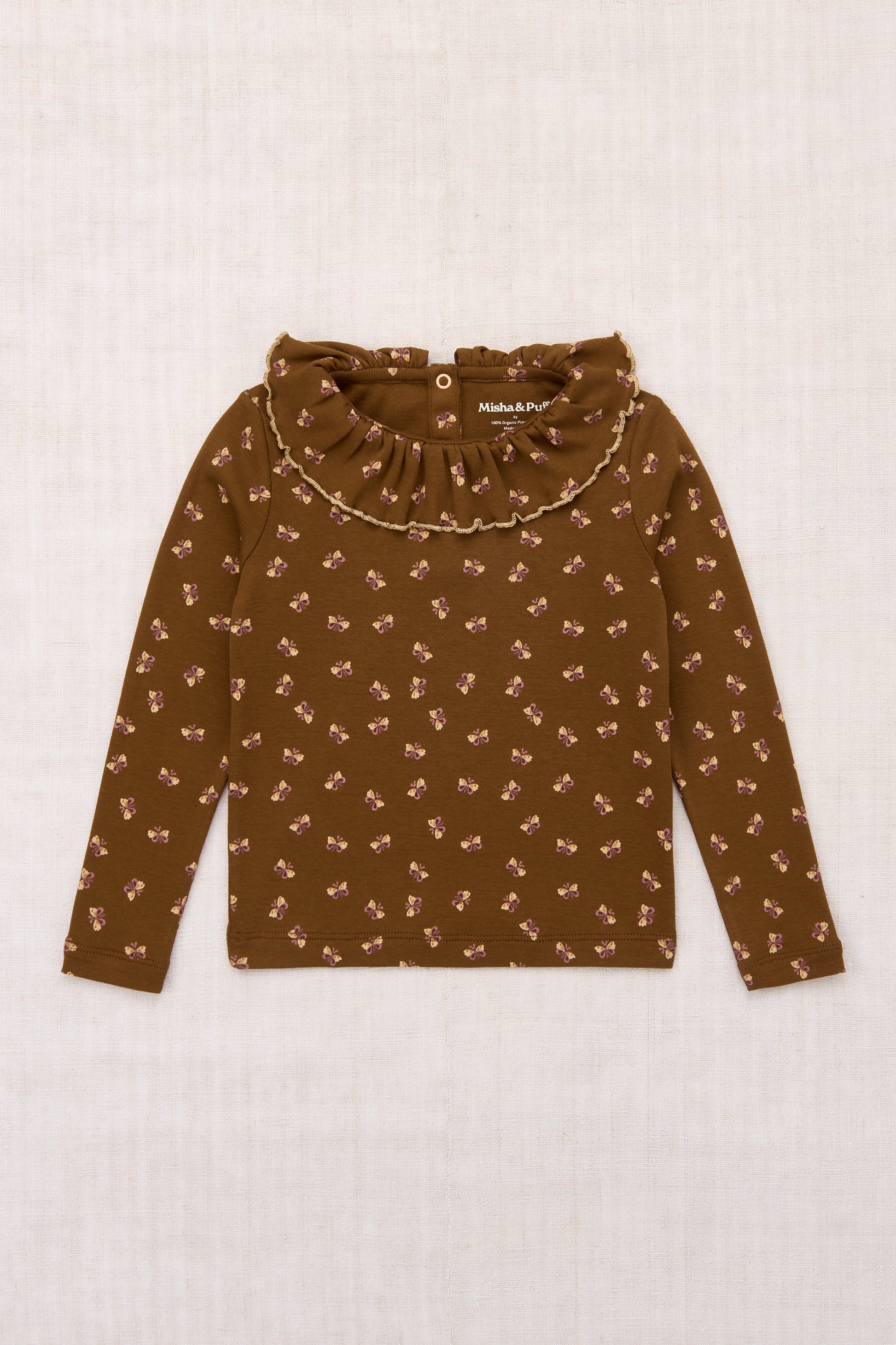 Paloma Top - Nutmeg Mariposa