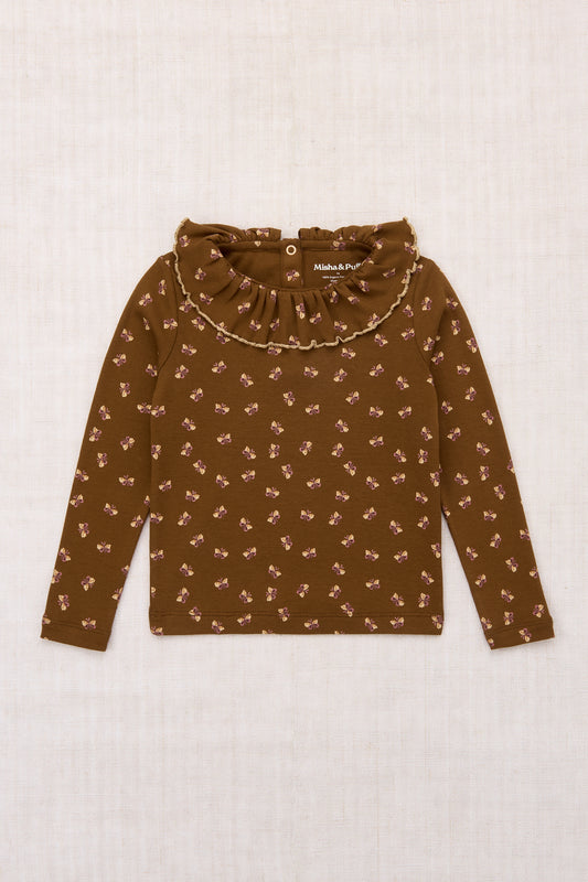 Paloma Top - Nutmeg Mariposa