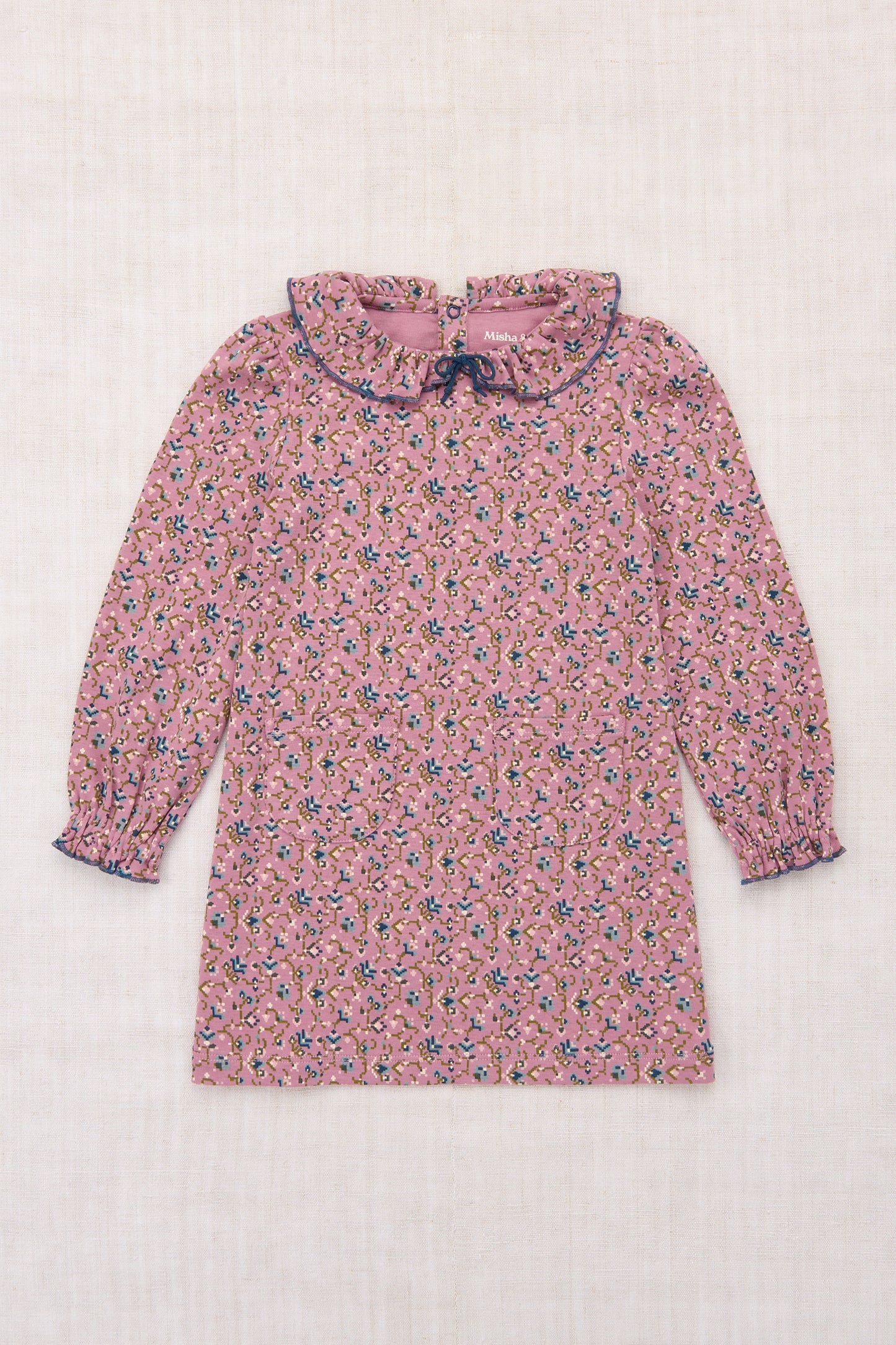 Pattie Dress - Antique Rose Millefleurs
