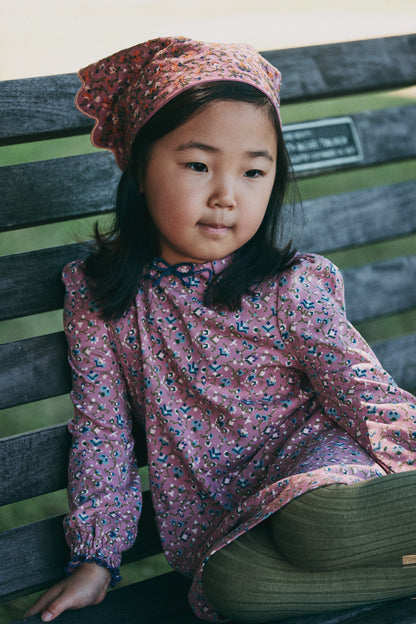 Pattie Dress - Antique Rose Millefleurs