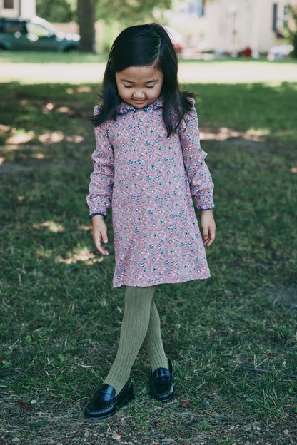Pattie Dress - Antique Rose Millefleurs