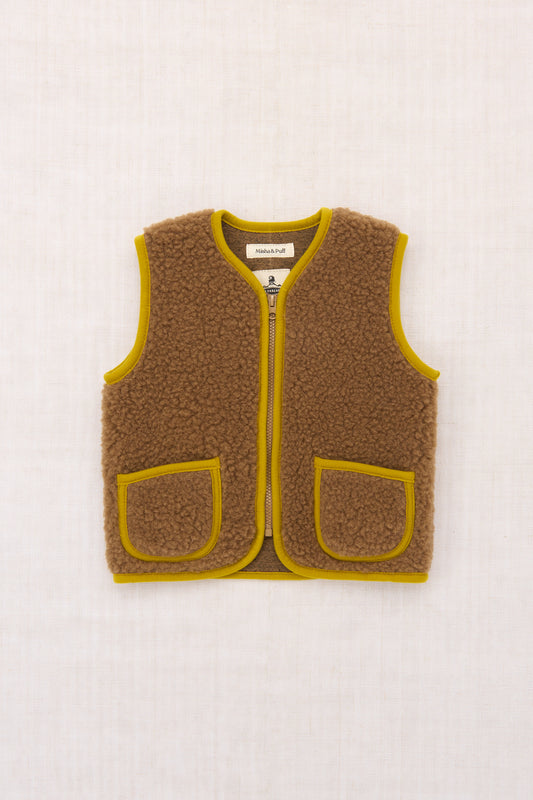 Pepitko Vest - Teddy Brown