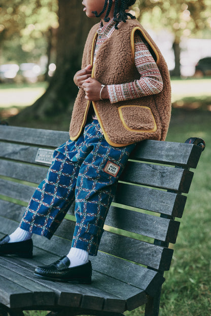 Pepitko Vest - Teddy Brown