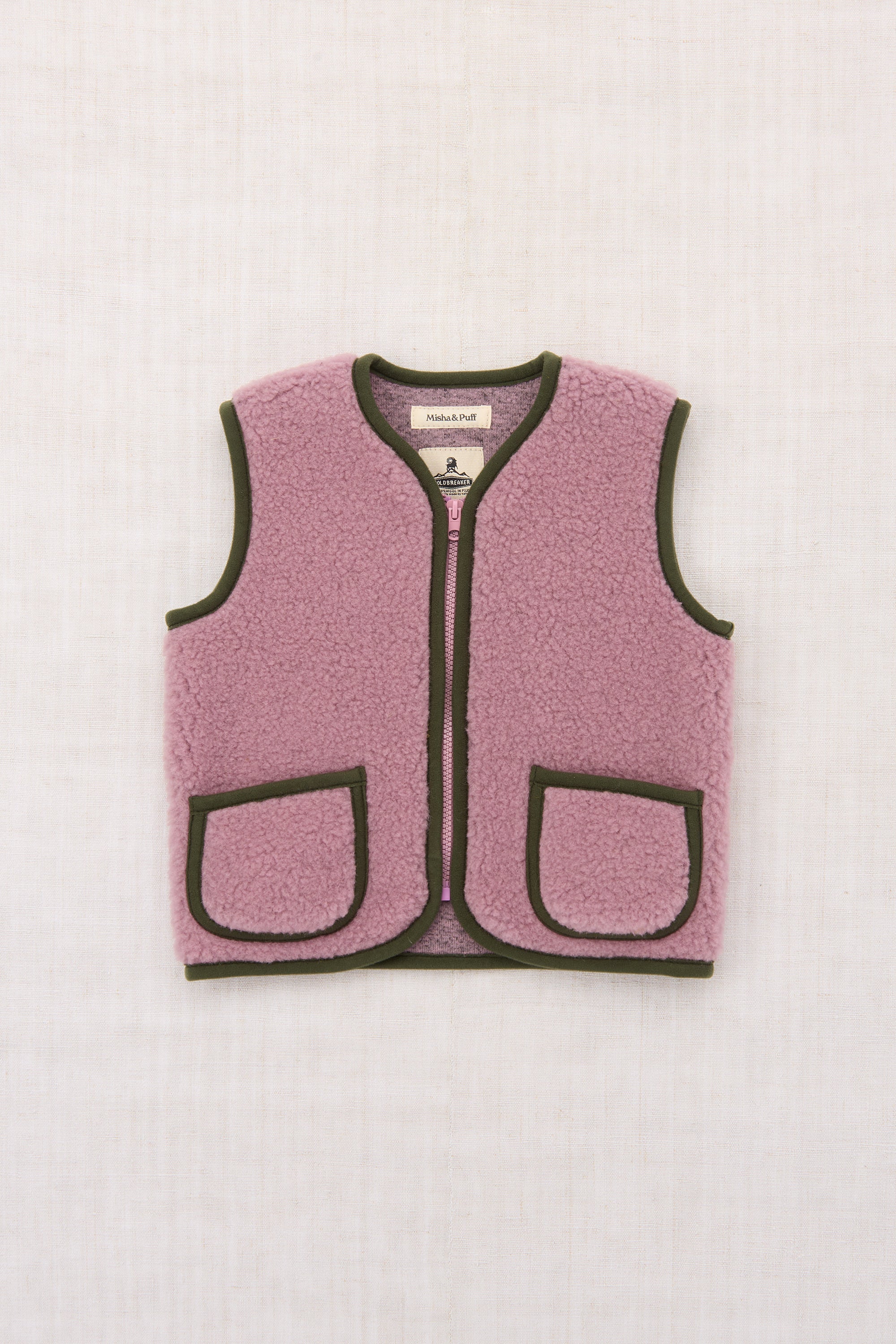 アウター Misha and Puff Layette Captain's Vest Pepitko Vest – Misha & Puff