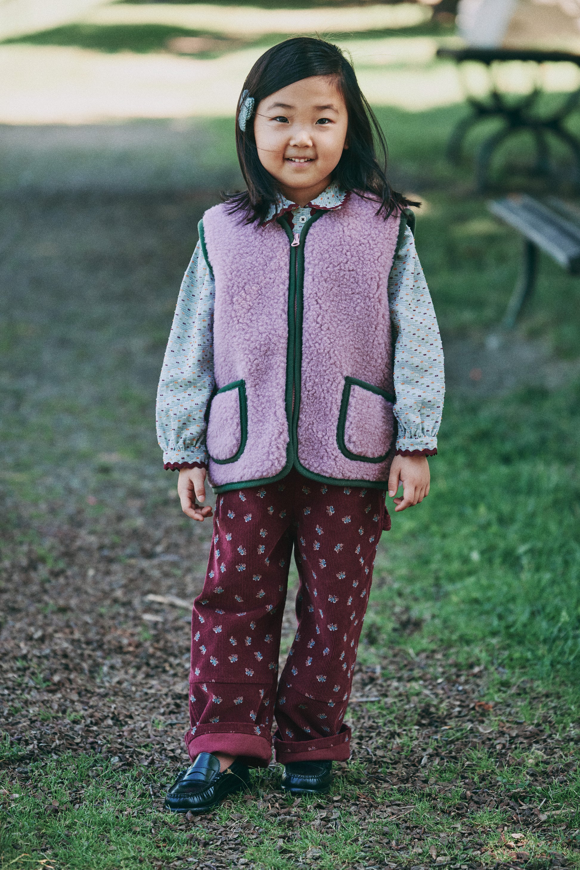Pepitko Vest - Venetian Pink
