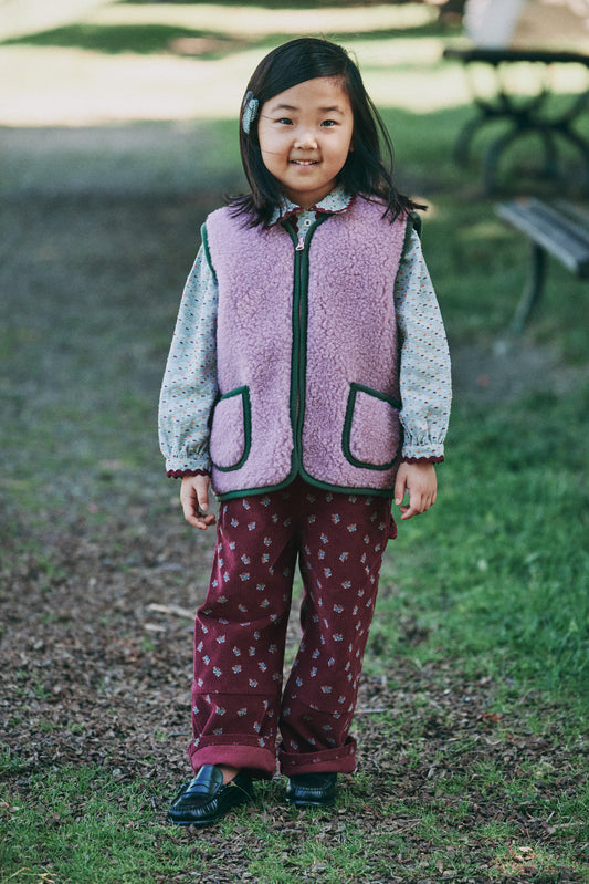 Pepitko Vest - Venetian Pink