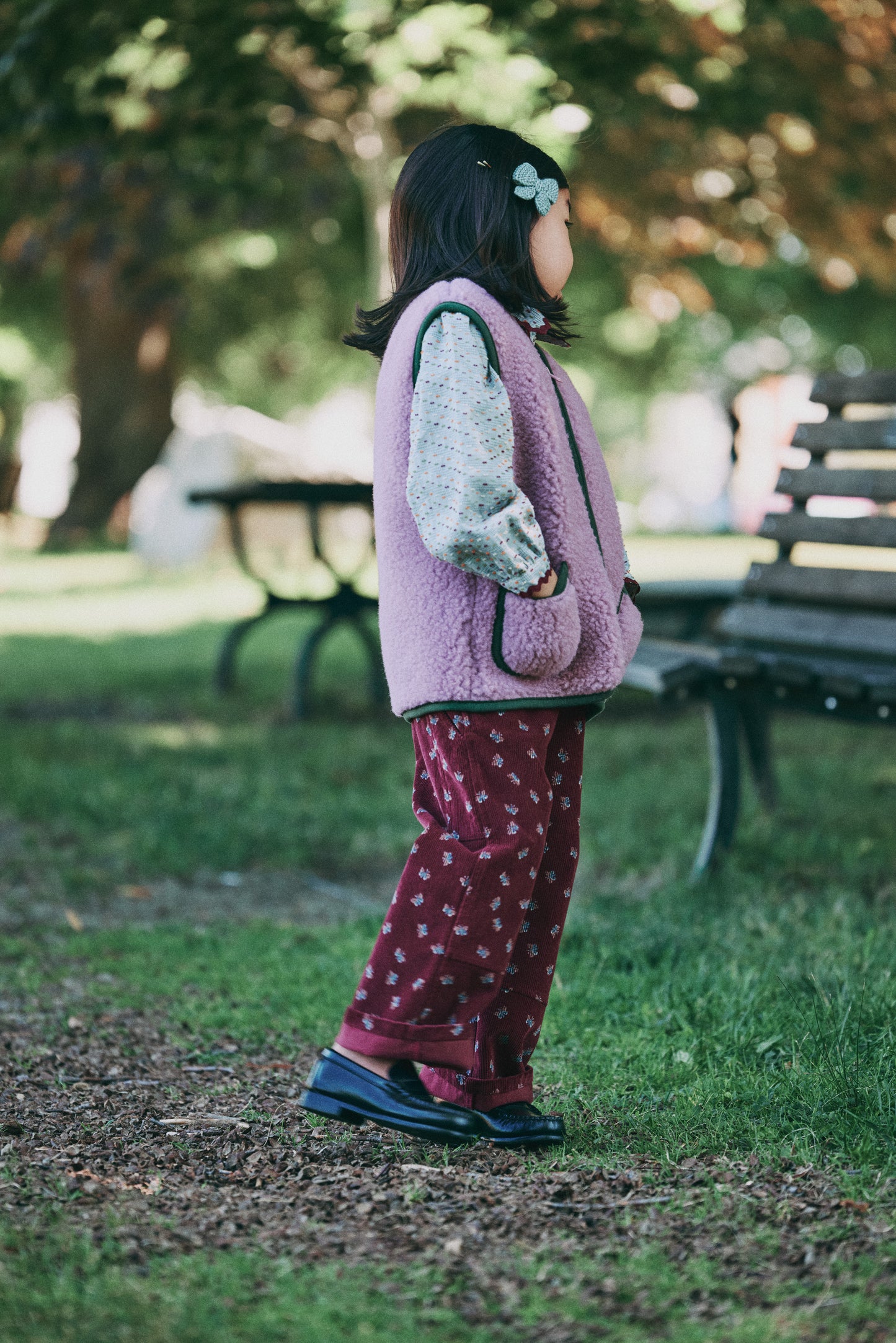 Pepitko Vest - Venetian Pink