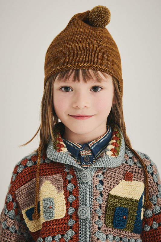 Pointy Peak Hat - Nutmeg