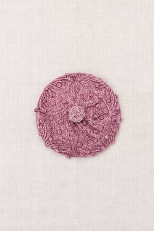 Popcorn Beret - Antique Rose