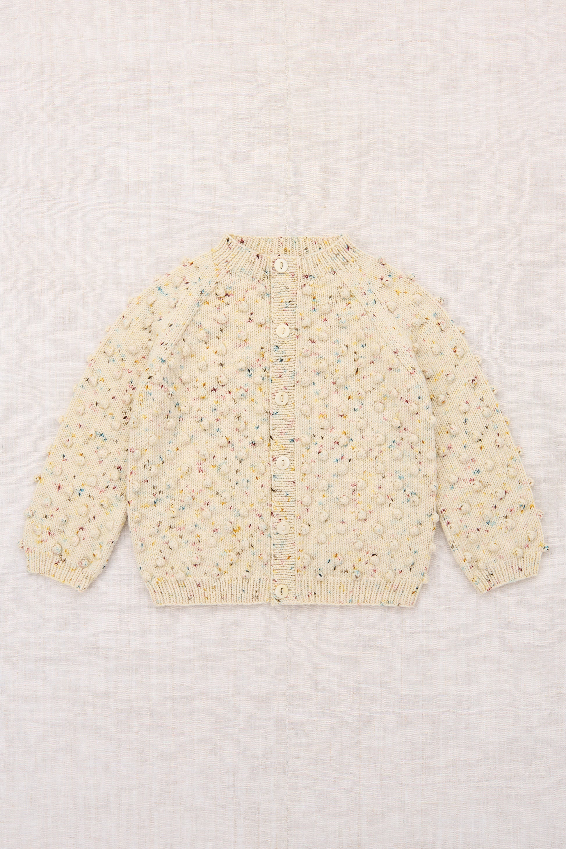 Popcorn Cardigan - Snowglobe Confetti