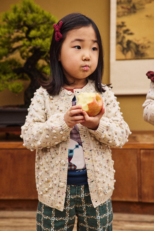 Popcorn Cardigan - Snowglobe Confetti