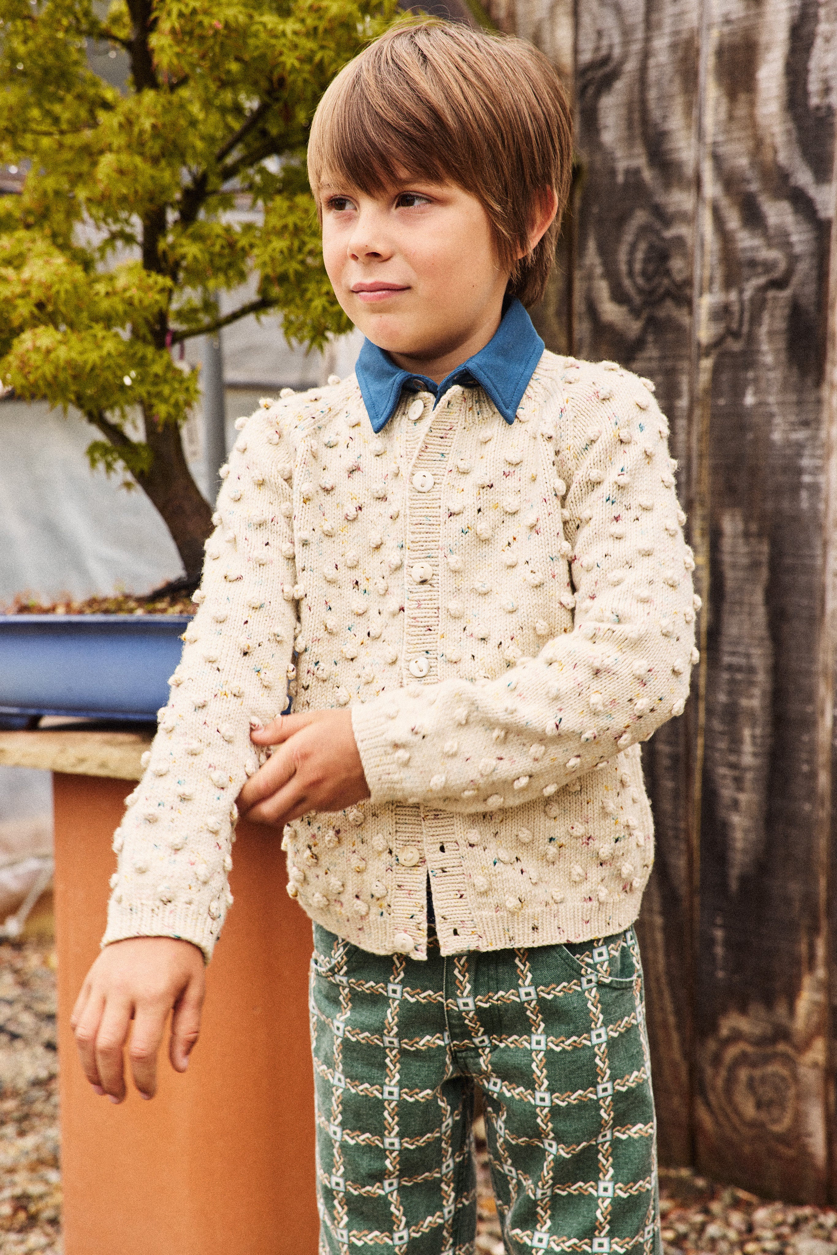 Popcorn Cardigan – Misha & Puff