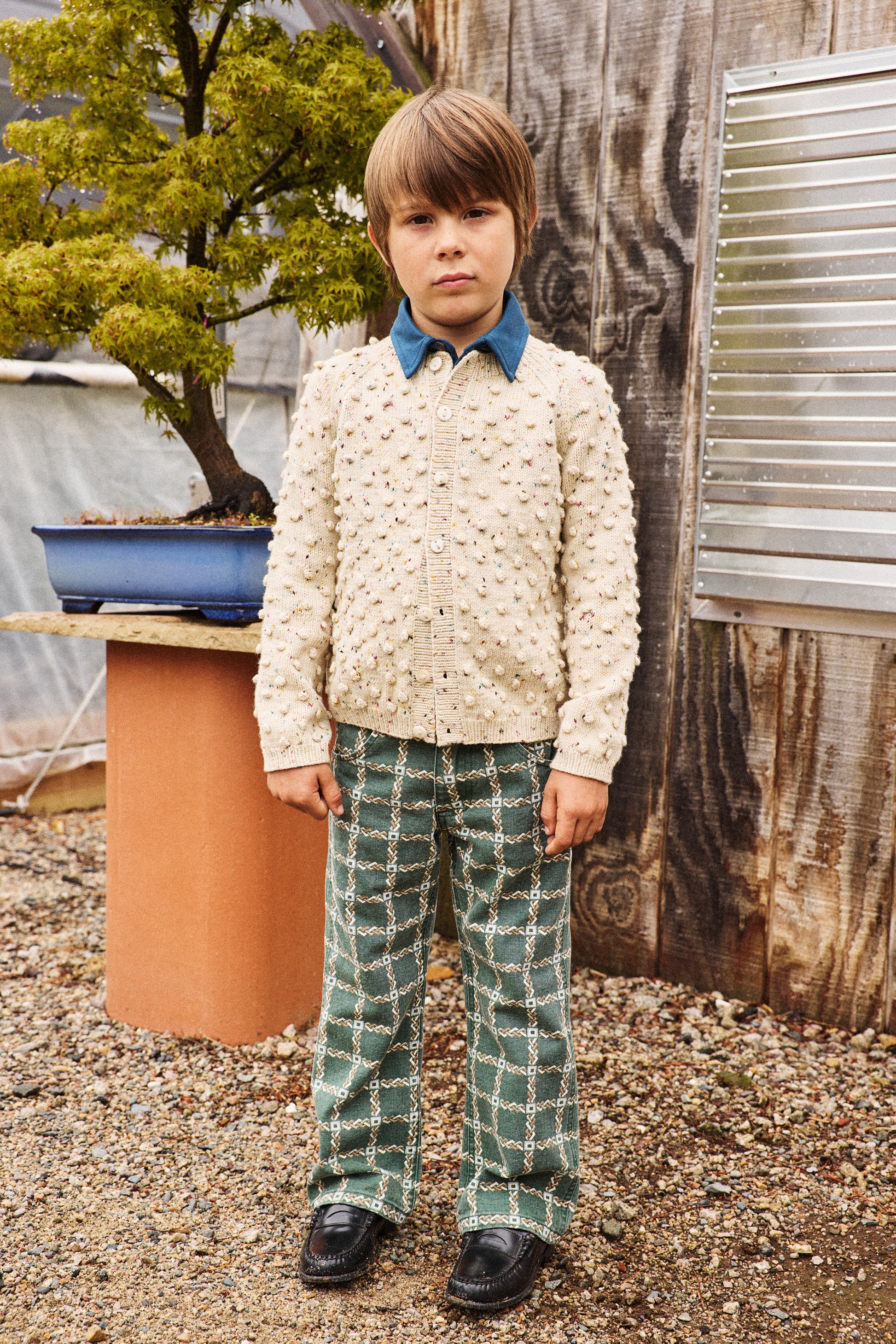 Popcorn Cardigan - Snowglobe Confetti