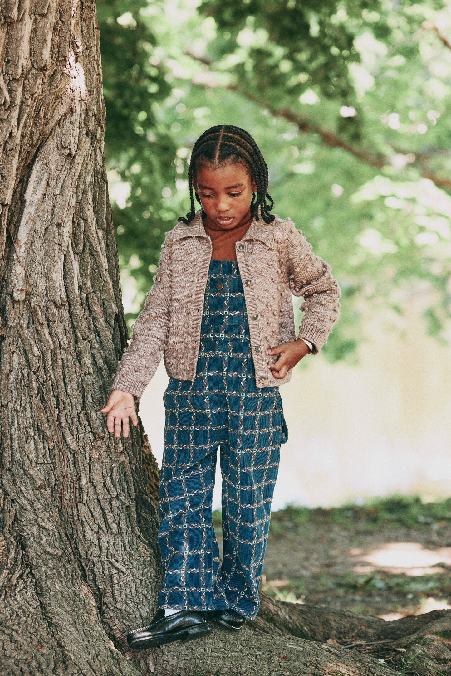 Popcorn Motley Cardigan - Turtledove